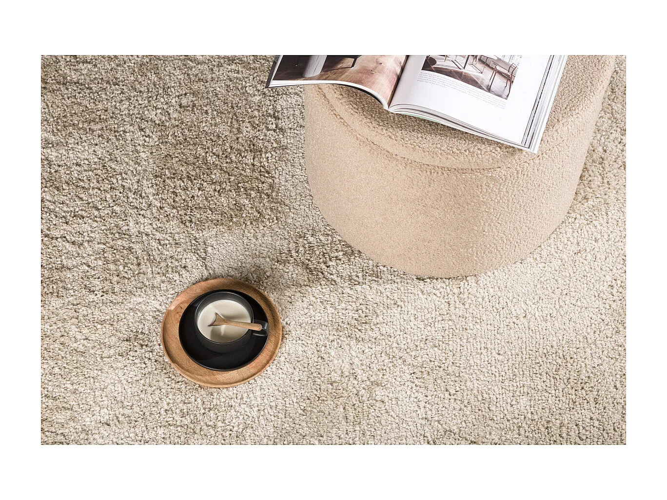 Tapis Design "Walter" 200x290cm Beige