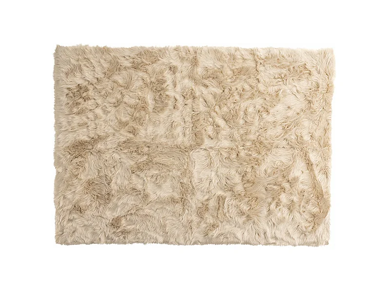 Tapis Imitation Fourrure "Katy" 160x230cm Beige
