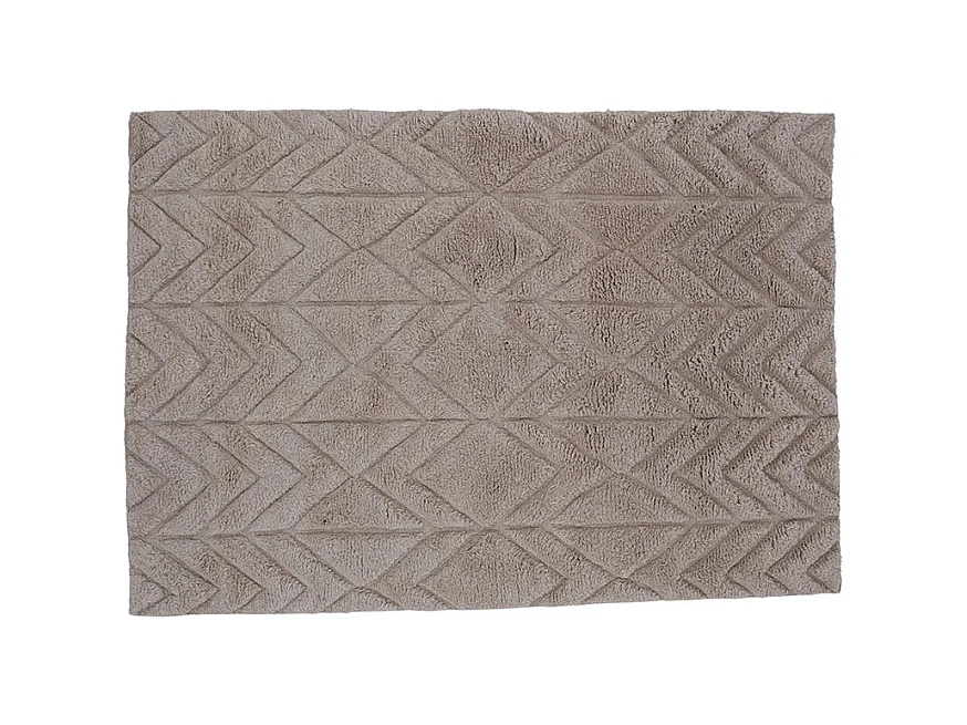 Tapis Déco en Laine "Zoe" 160x230cm Beige