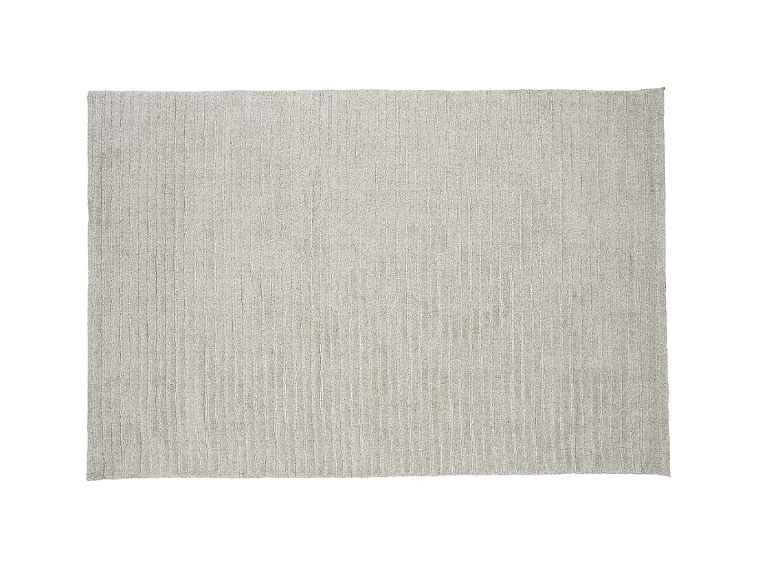 Tapis Déco en Laine "Milton" 202x300cm Gris Clair