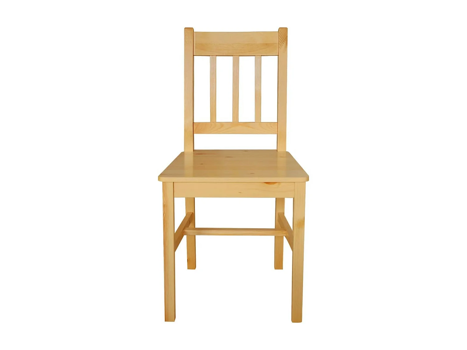 Chaise de cuisine pin massif naturel Dina - Lot de 6