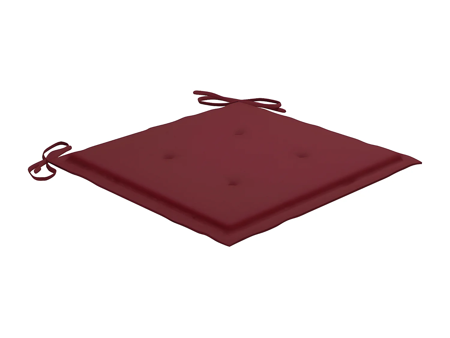 Mobilier à dîner d'extérieur pliable avec coussin 3 pcs Teck 19