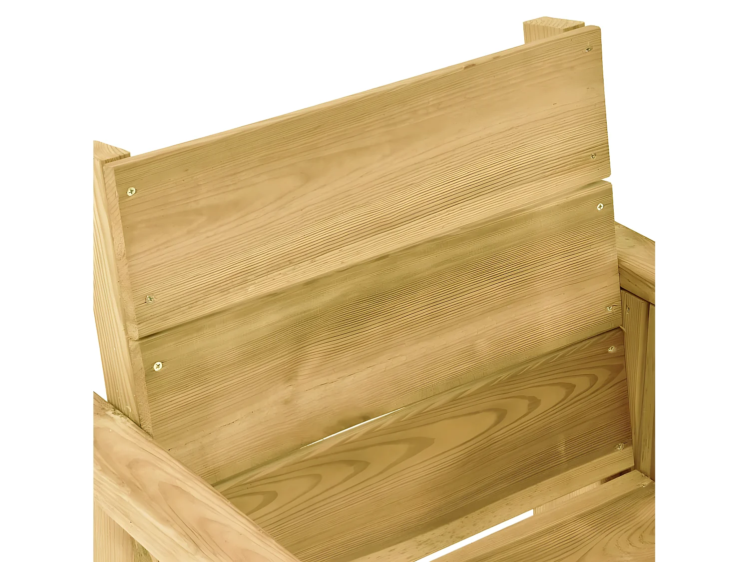 Mobilier à dîner de jardin 7 pcs avec coussins Pin imprégné 7