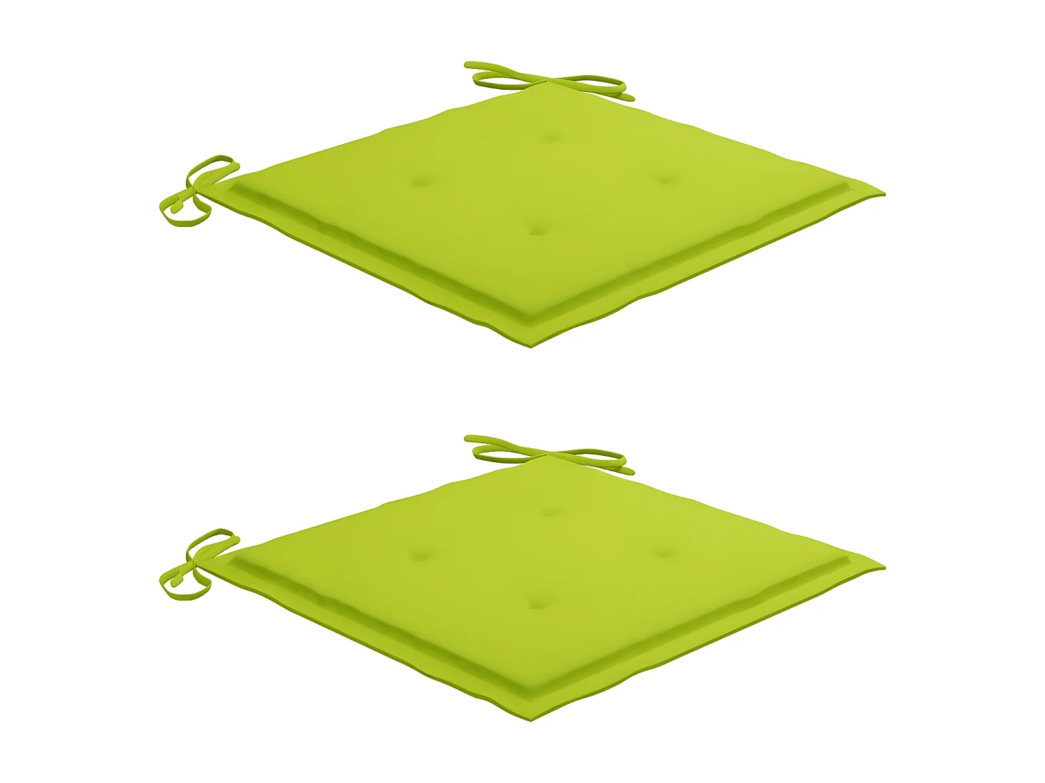 Chaises de jardin avec table à thé et coussins Acacia solide 20