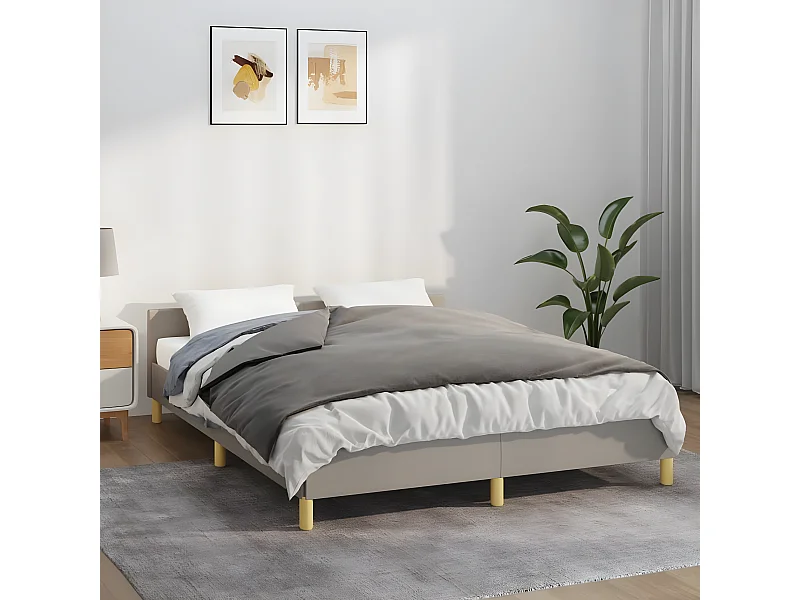 Couverture lestée avec housse Gris 150x200 11 kg Tissu