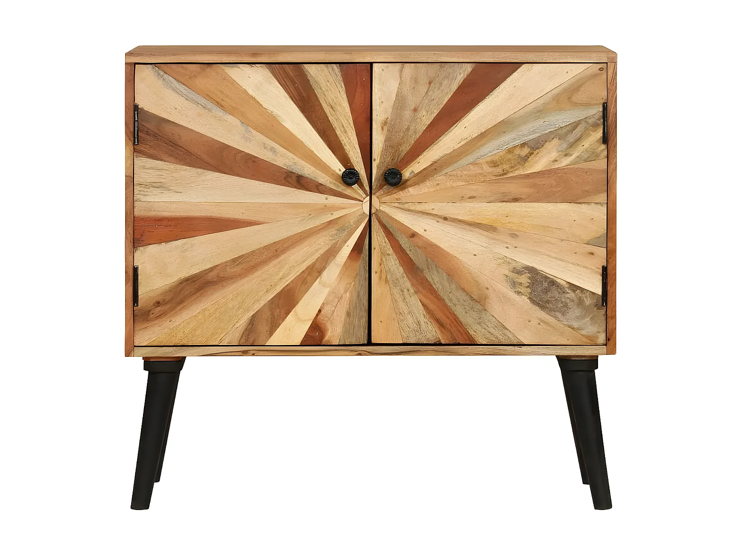 Commode 2 portes manguier massif clair Sopra