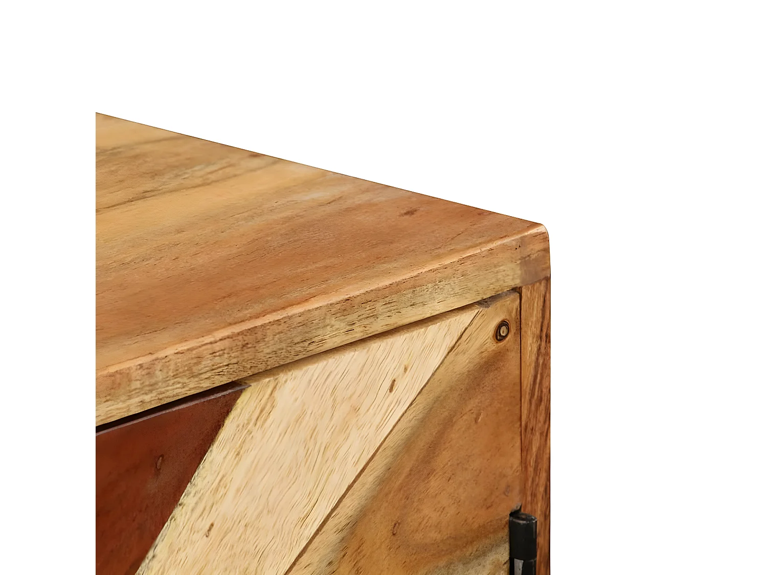 Commode 2 portes manguier massif clair Sopra