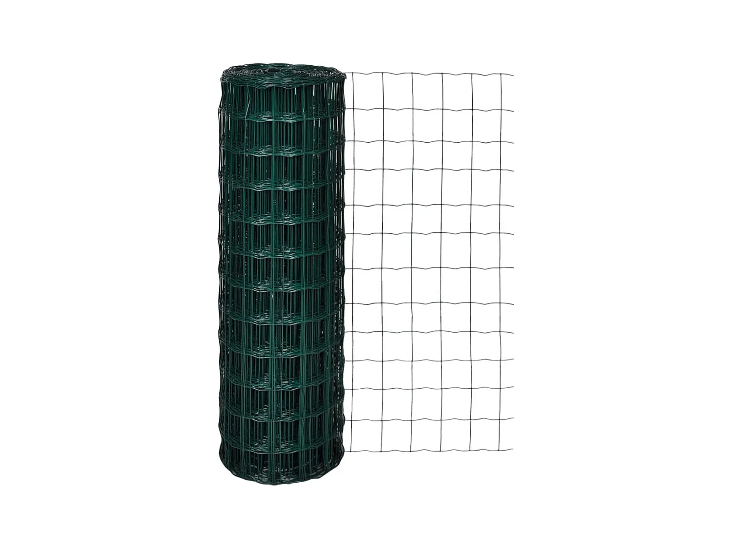 Clôture euro Acier 25 x 1,2 m Vert 4