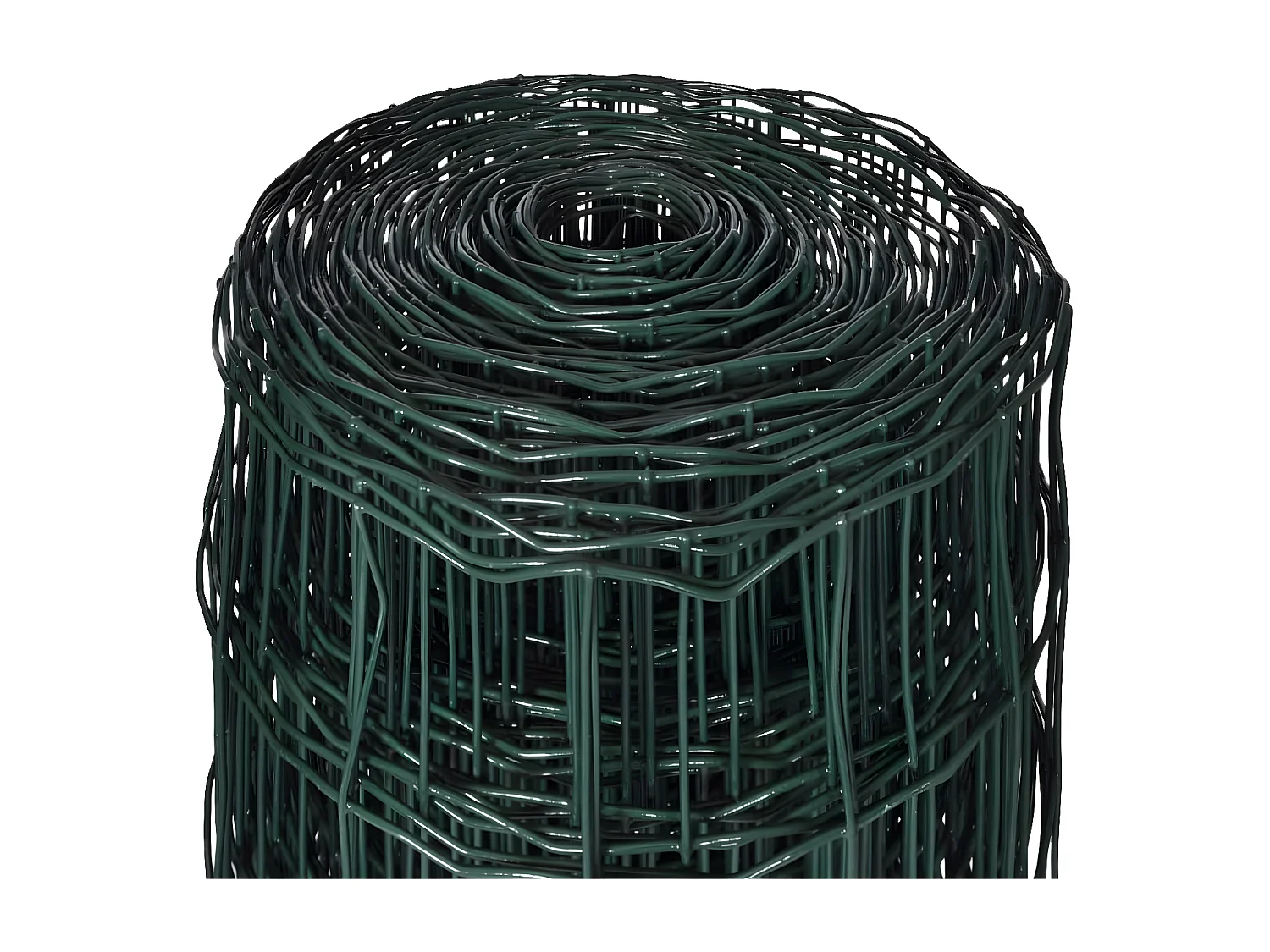 Clôture euro Acier 25 x 1,2 m Vert 4