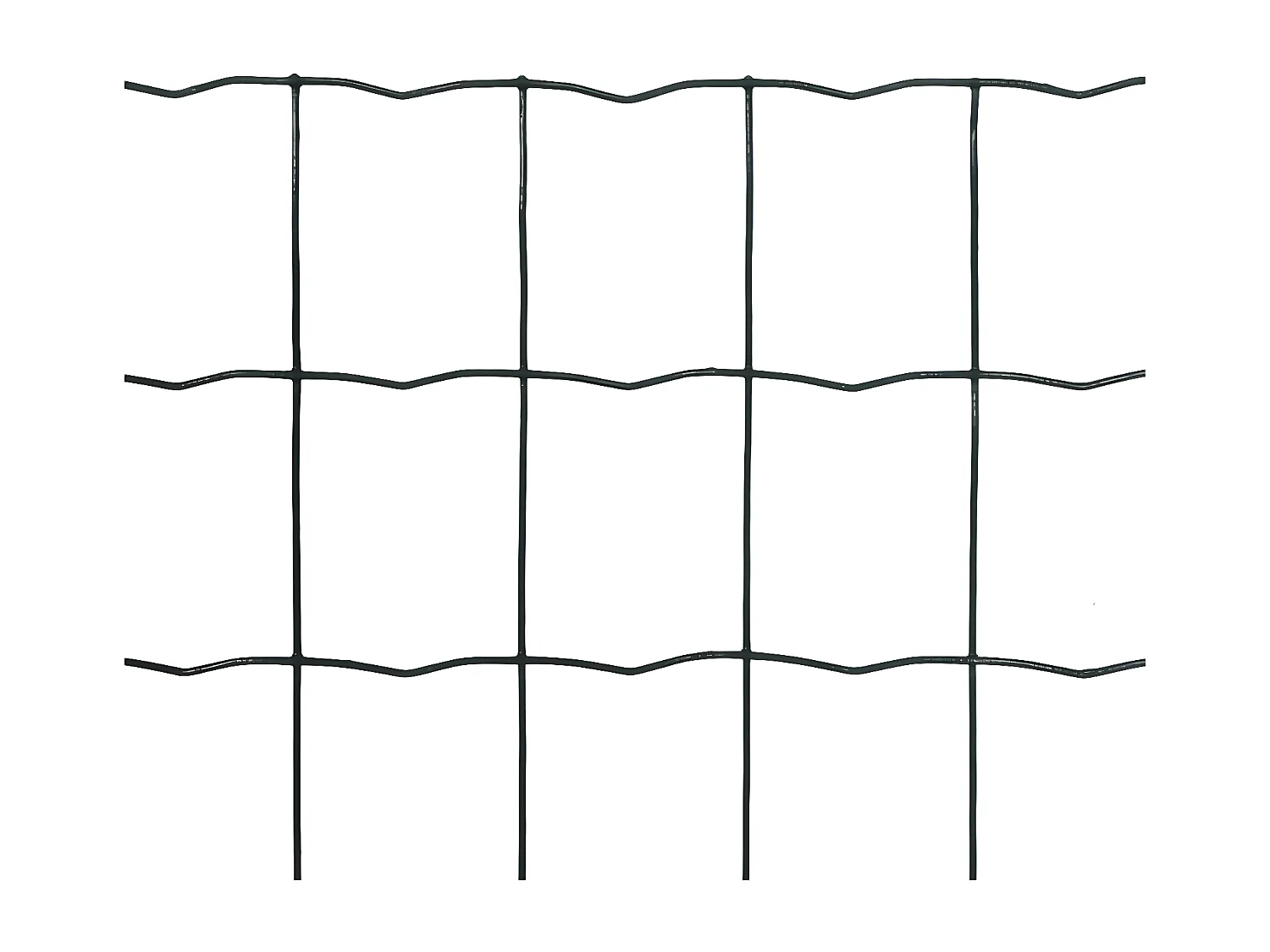Clôture euro Acier 10 x 1,2 m Vert 3