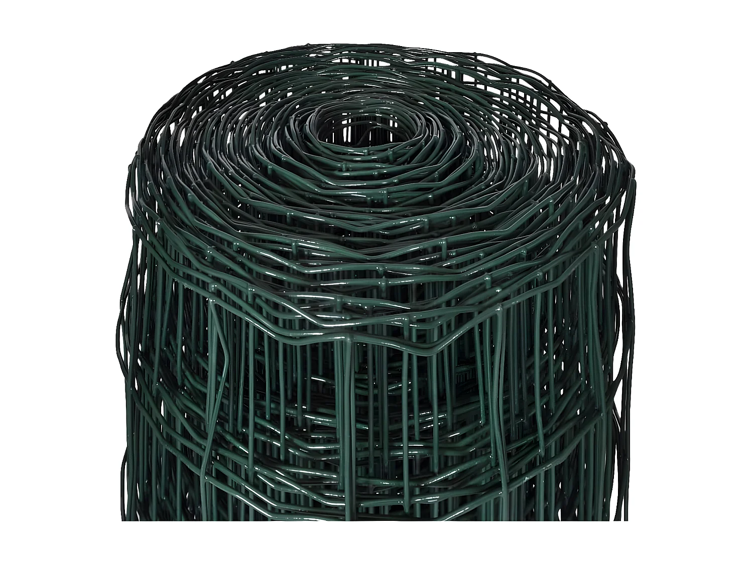 Clôture euro Acier 25 x 0,8 m Vert