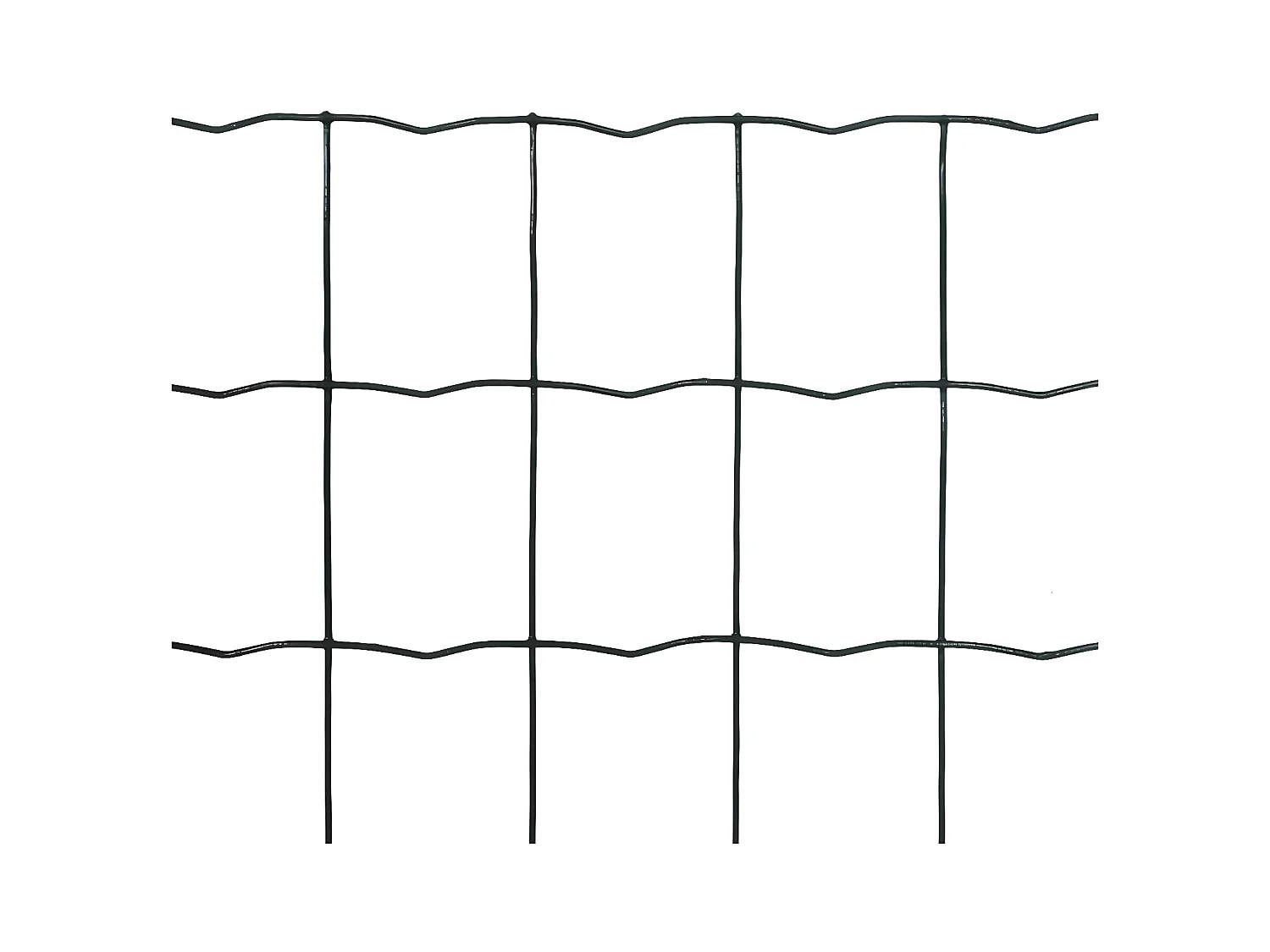 Set de euro valla acero verde 25x0,8 m