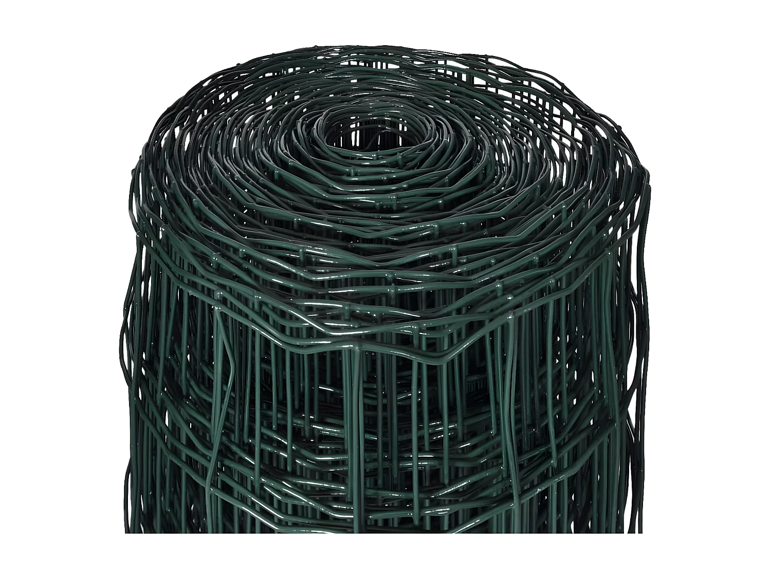 Clôture euro Acier 25 x 0,8 m Vert 4