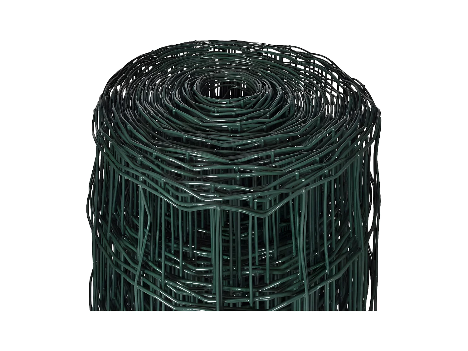 Euro hek 10x1,2 m staal groen