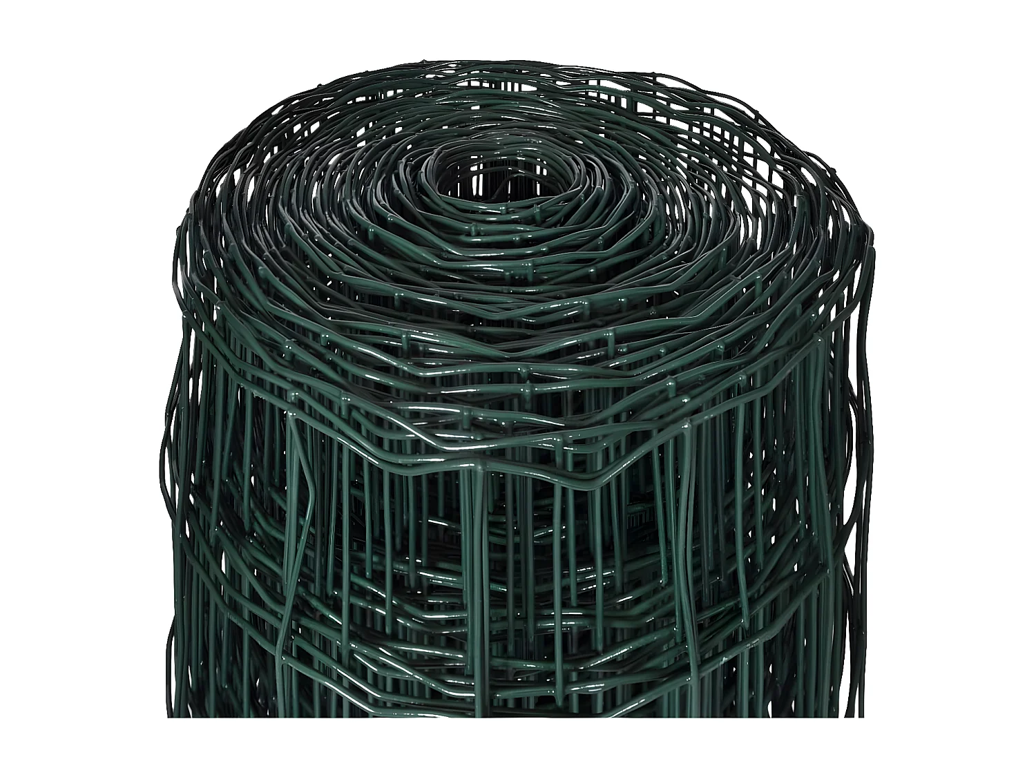 Clôture euro Acier 10 x 1,2 m Vert 2