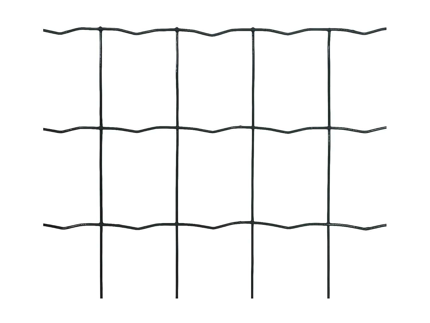 Clôture euro Acier 10 x 1,5 m Vert 3