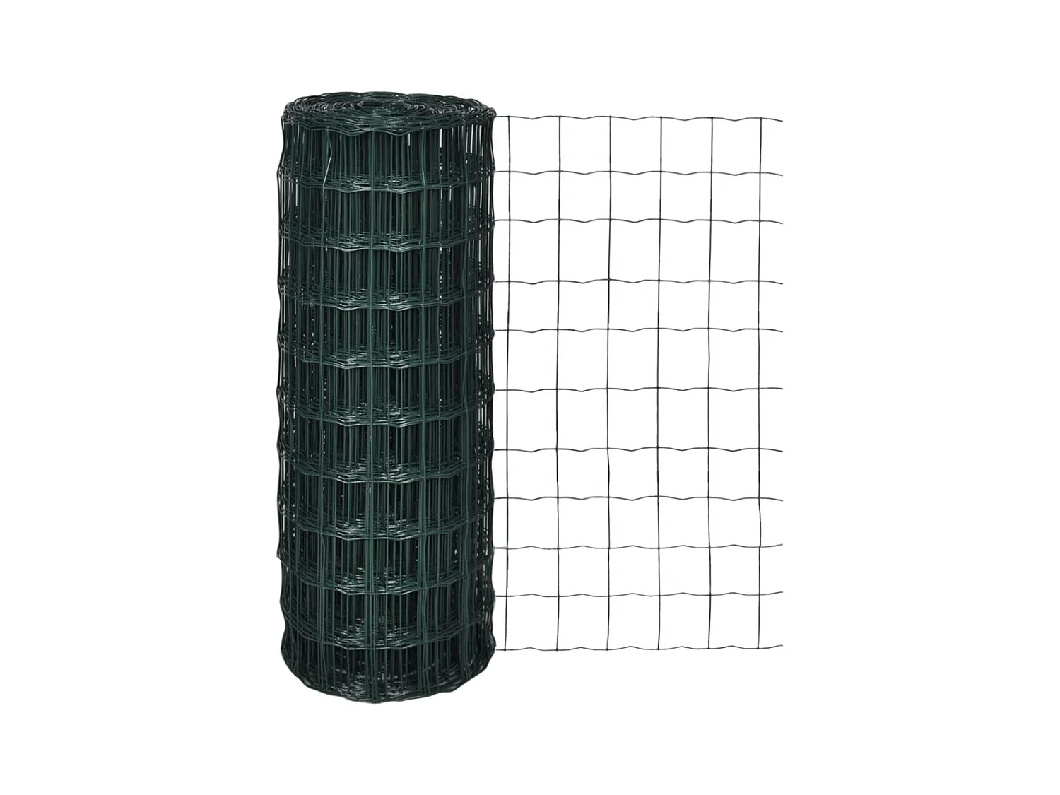 Clôture euro Acier 25 x 1,0 m Vert 3