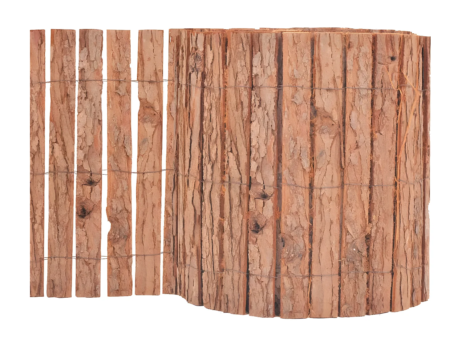 Clôture Écorce 1000x30