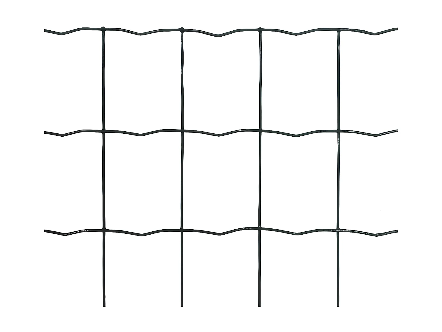 Clôture euro Acier 10 x 1,0 m Vert