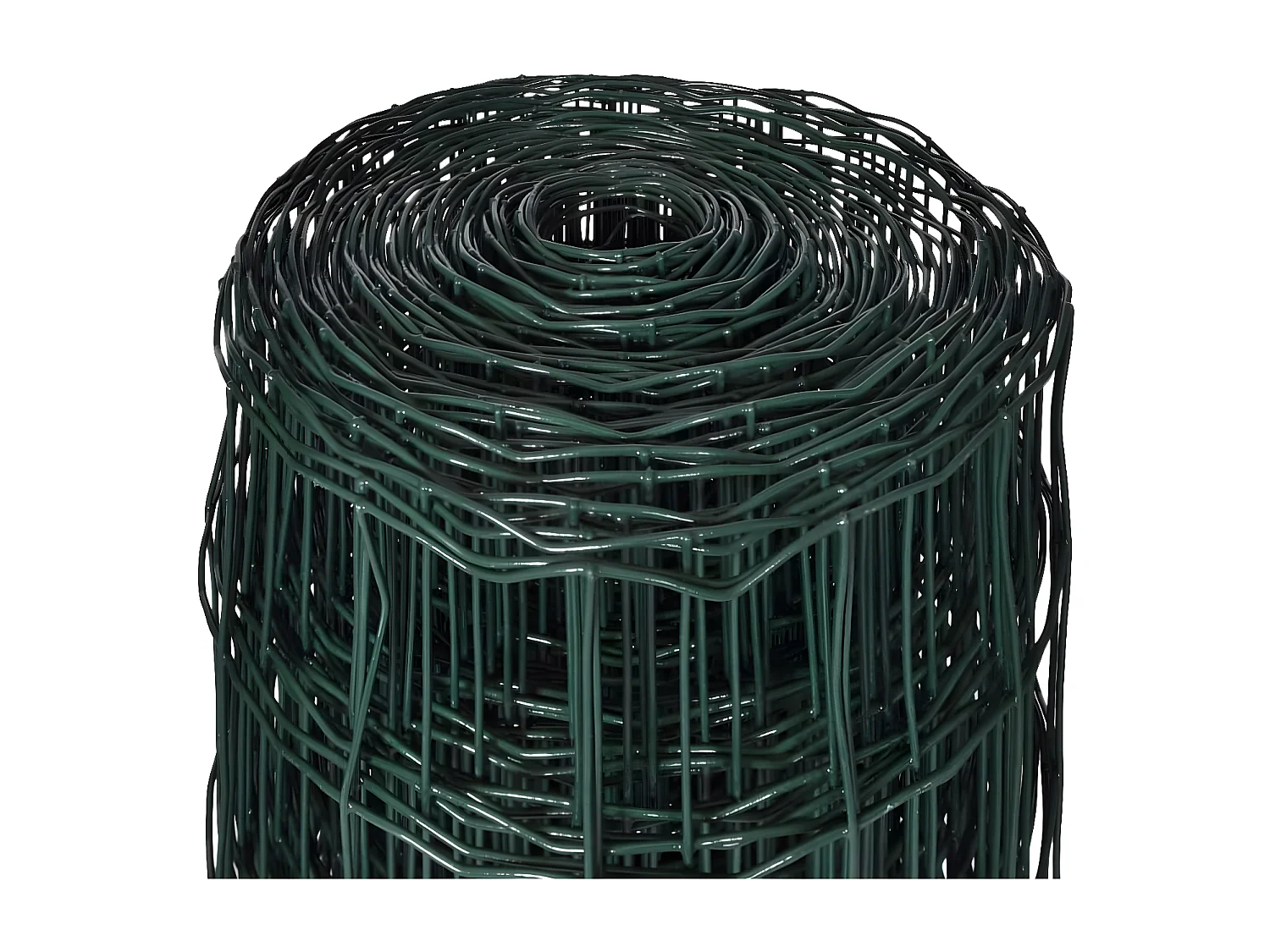 Clôture euro Acier 10 x 1,0 m Vert