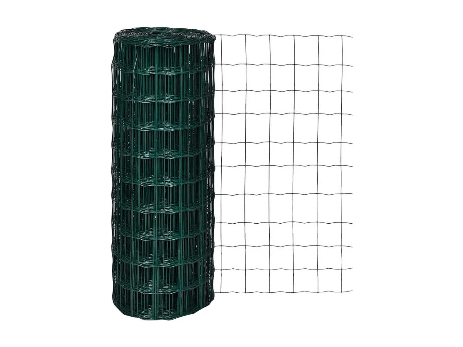 Clôture euro Acier 10 x 1,0 m Vert