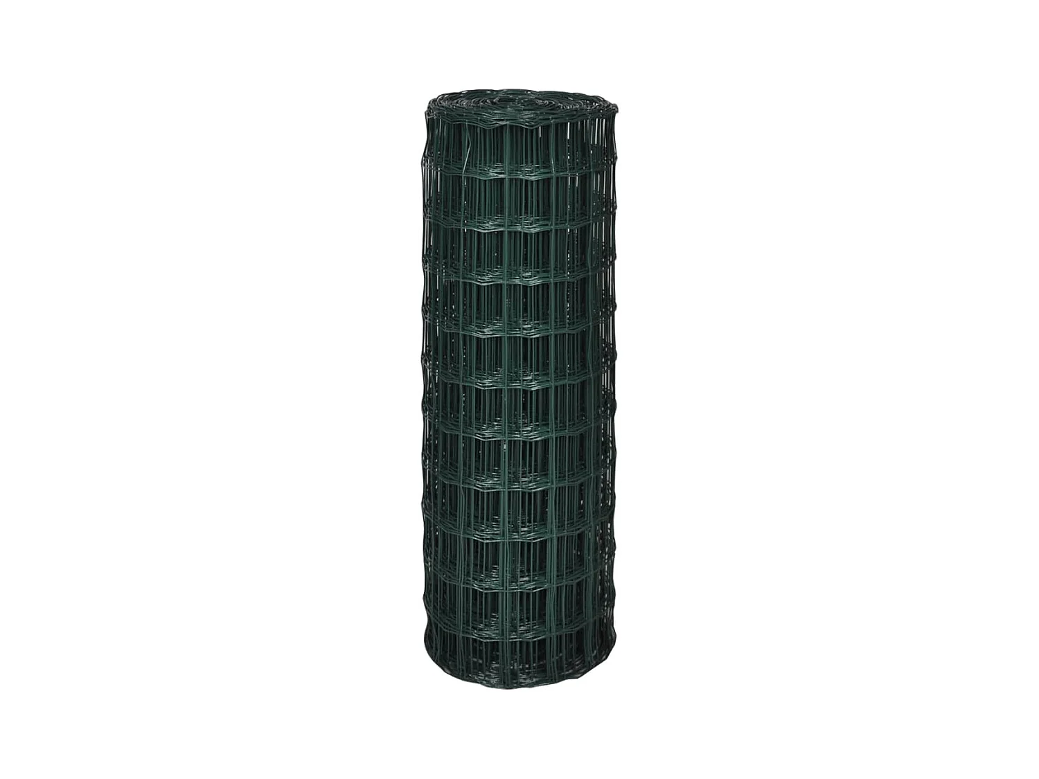 Euro hek 25x1,2 m staal groen
