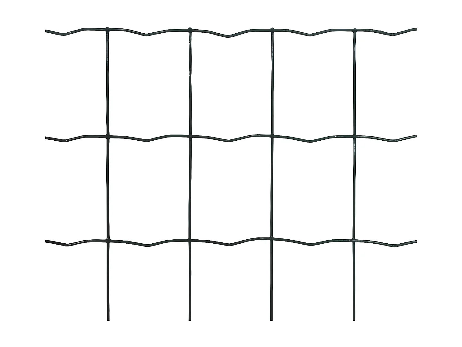 Clôture euro Acier 25 x 1,2 m Vert