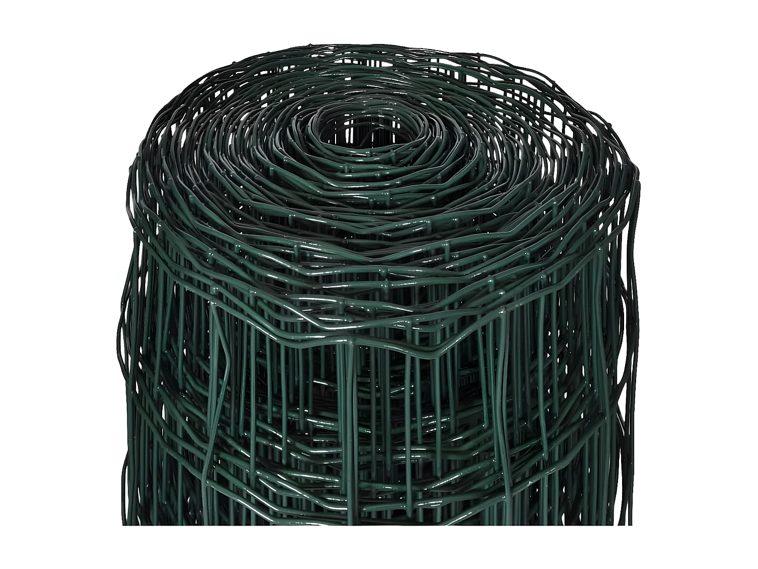 Clôture euro Acier 25 x 1,2 m Vert