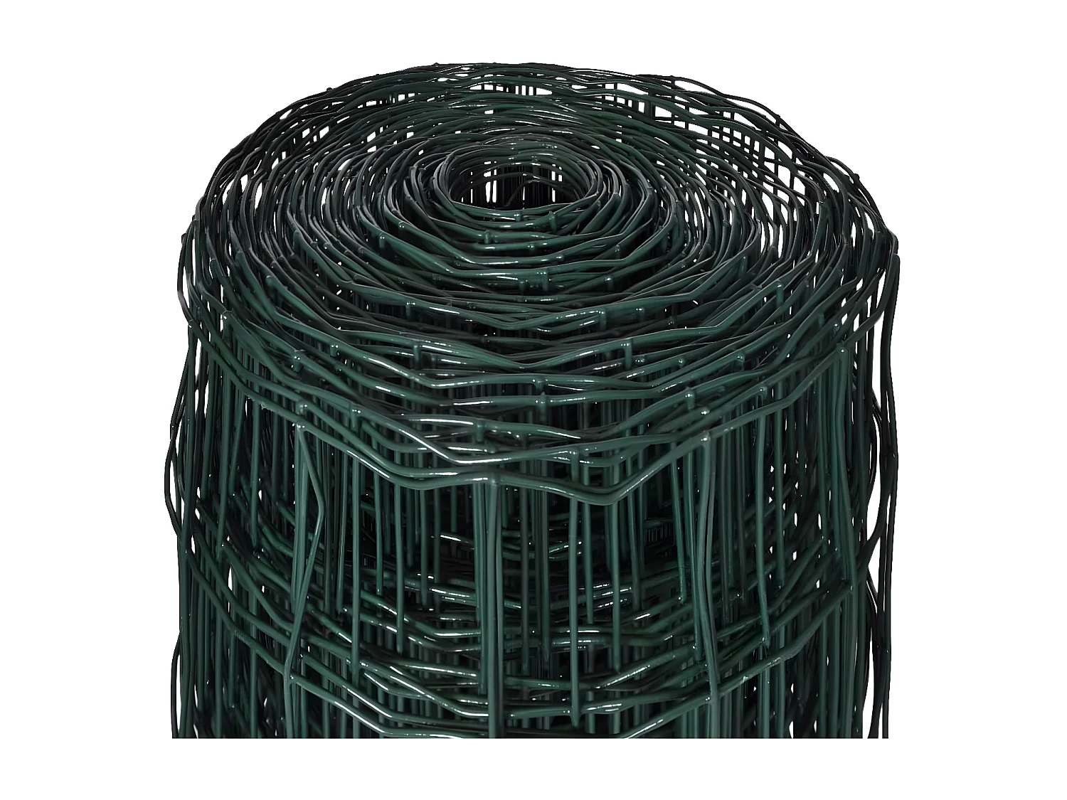 Clôture euro Acier 10 x 1,5 m Vert 2