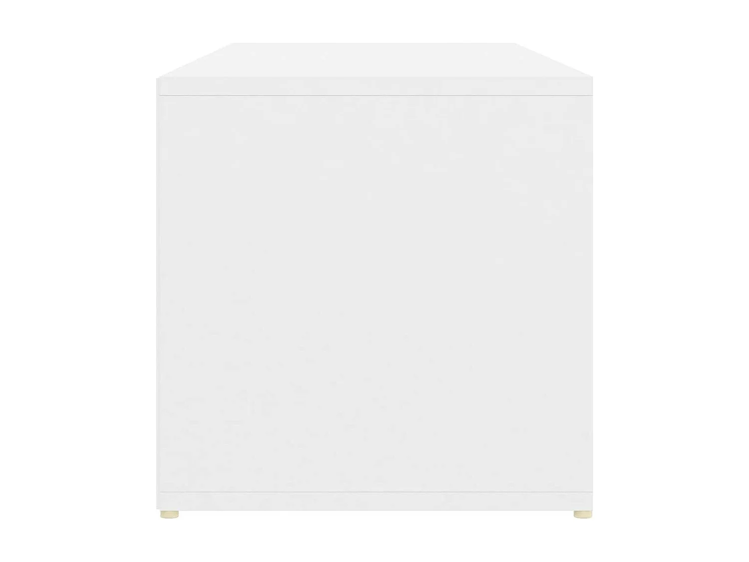 Banc à chaussures Blanc 105x35x35