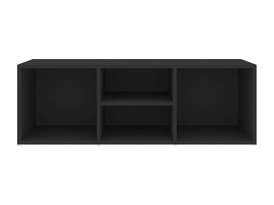 Banc à chaussures Noir 105x35x35