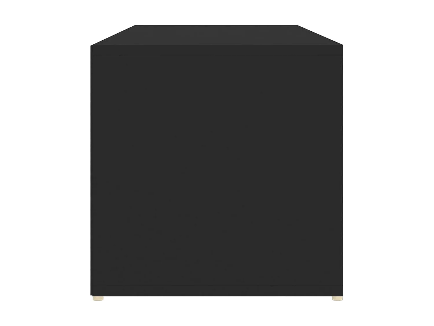 Banc à chaussures Noir 105x35x35