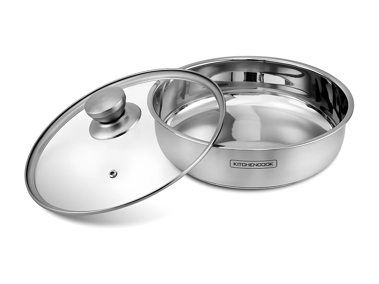 Batterie De Cuisine Inox Anti Adhésif 10 Pcs Tfi Flex10 Ix De Kitchencook