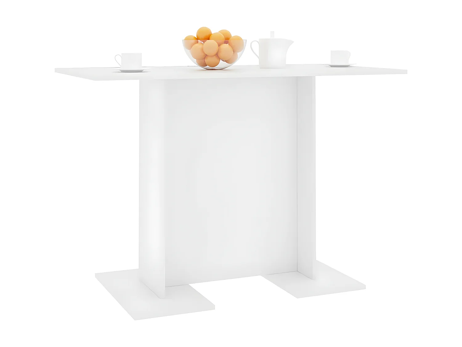 Table de salle à manger Blanc 110 x 60x75