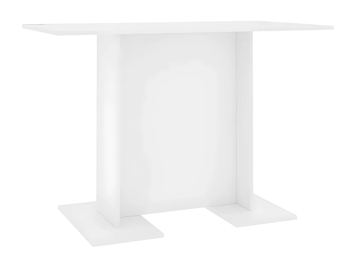 Table de salle à manger Blanc 110 x 60x75