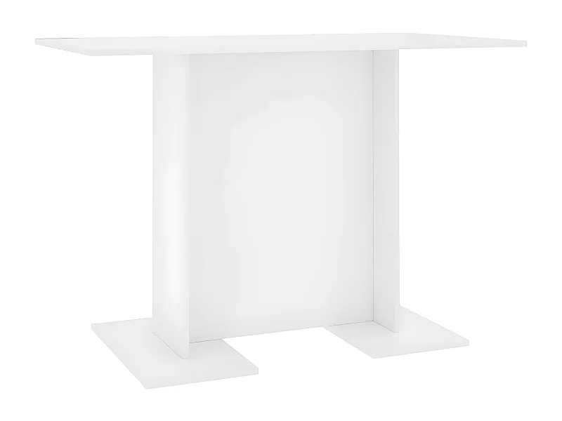 Table de salle à manger Blanc 110 x 60x75