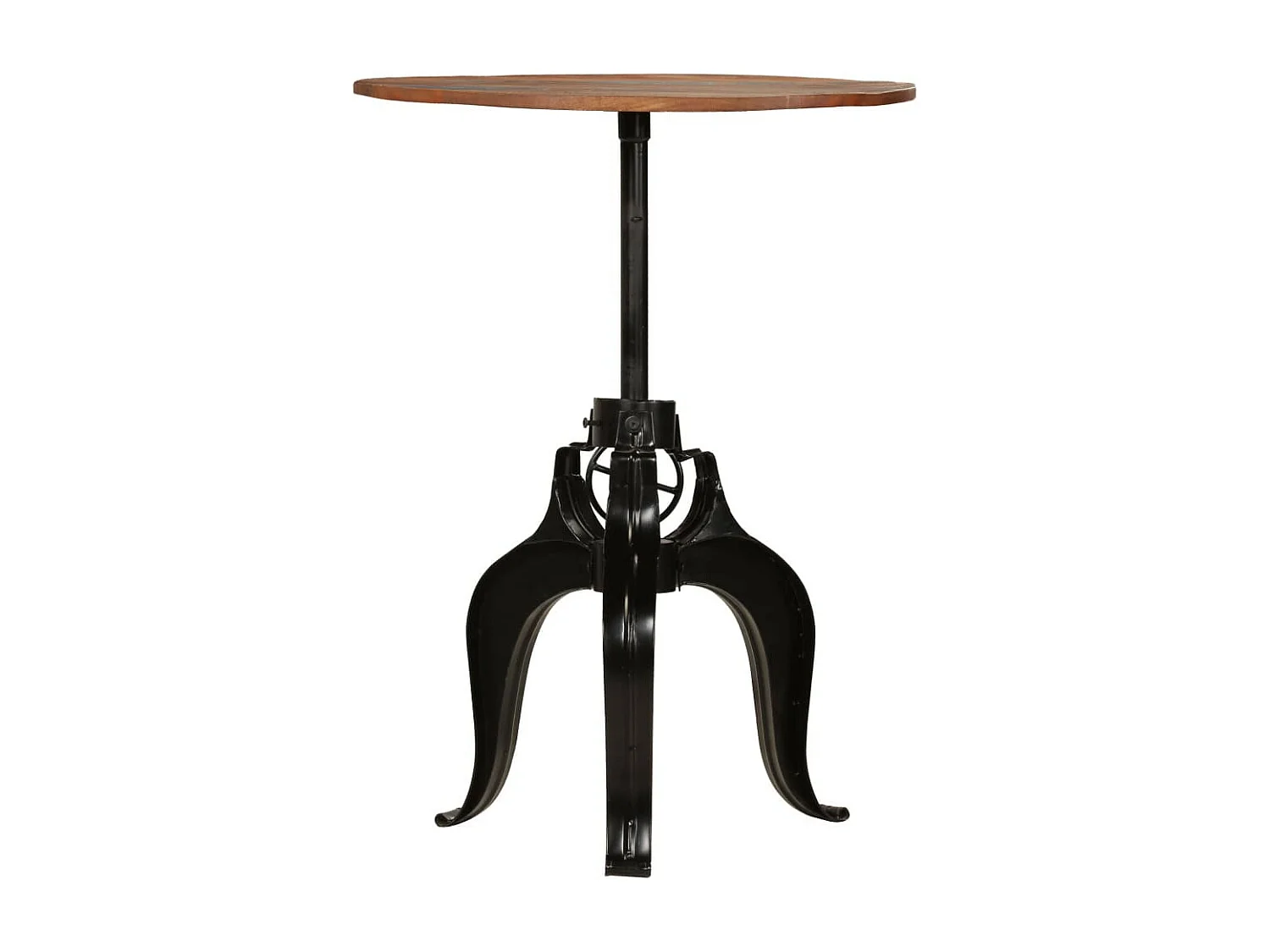 Table de bar Bois de récupération massif 75 x (76-110) cm
