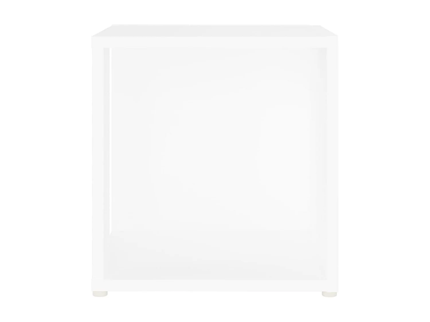 Table d'appoint Blanc 33x33x34,5