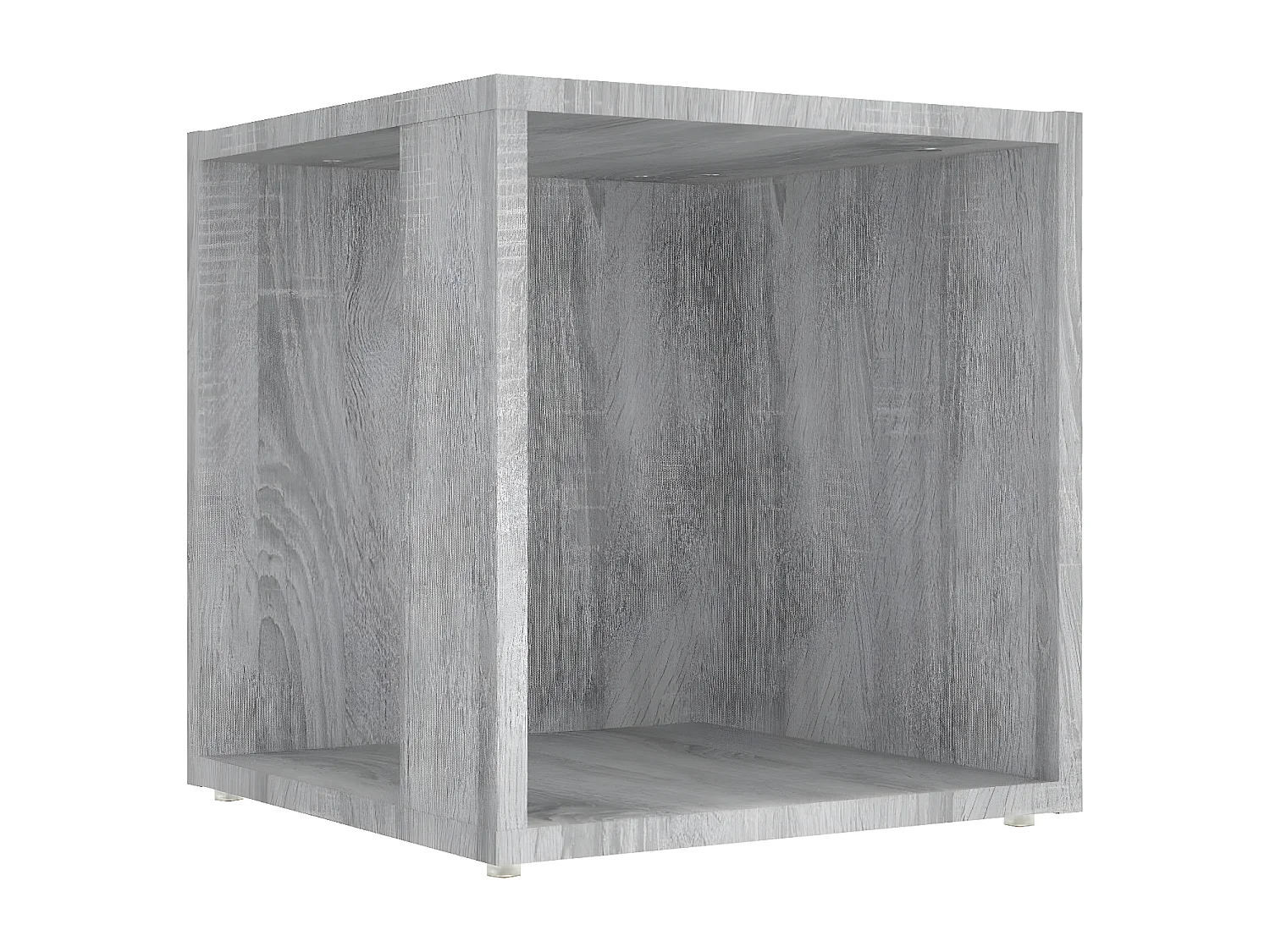 Table d'appoint Sonoma gris 33x33x34,5 Bois d'ingénierie