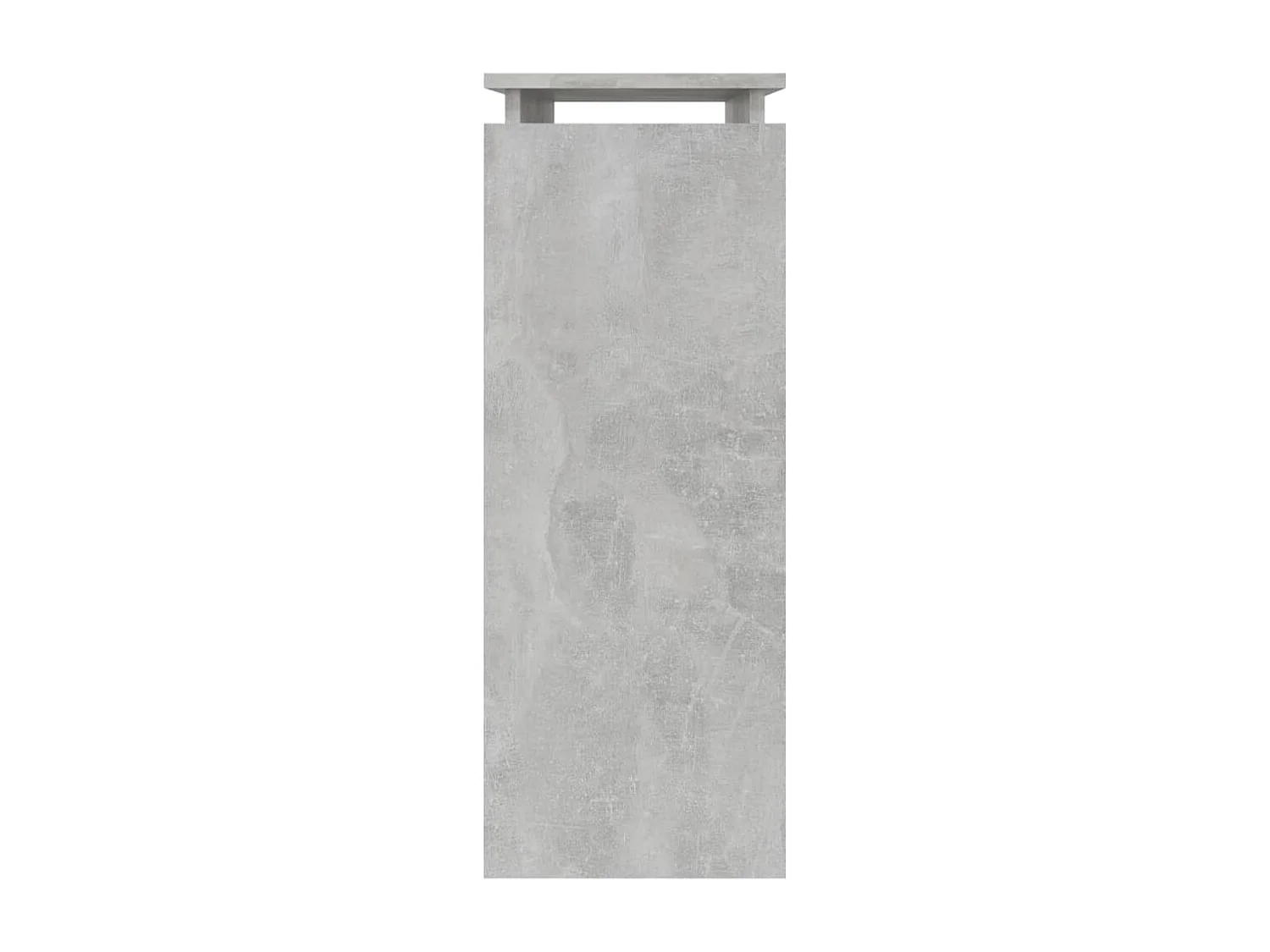 Table console Gris béton 80x30x80
