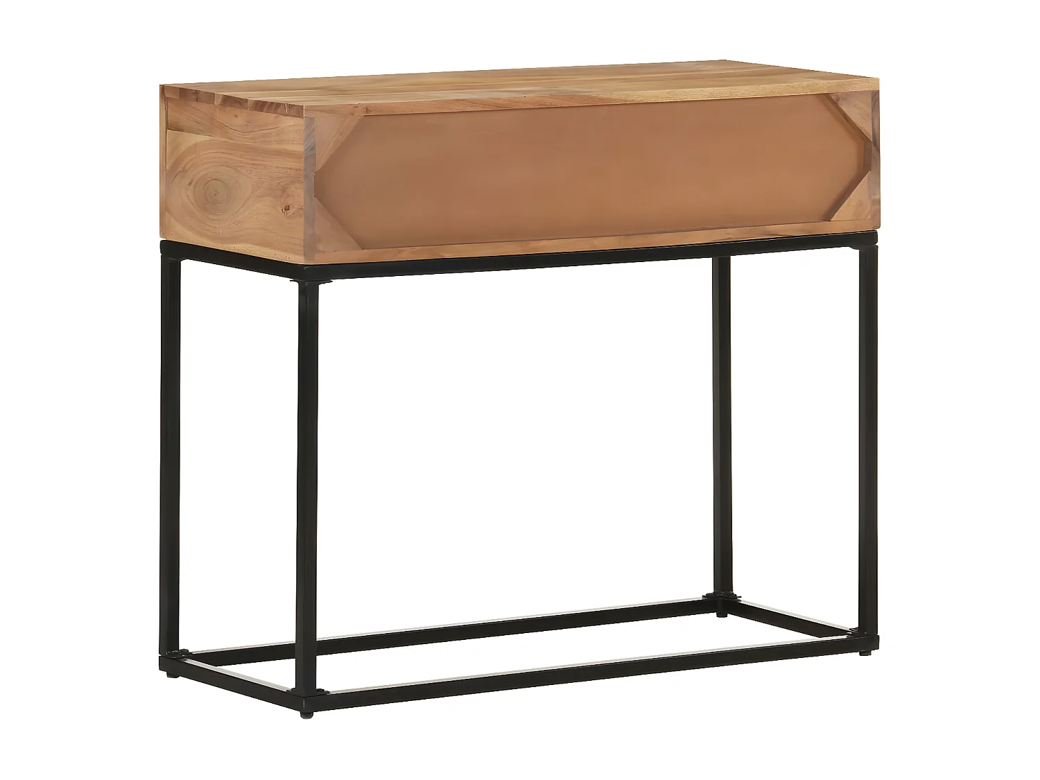 Table console 90x35x76 Bois d'acacia massif 3