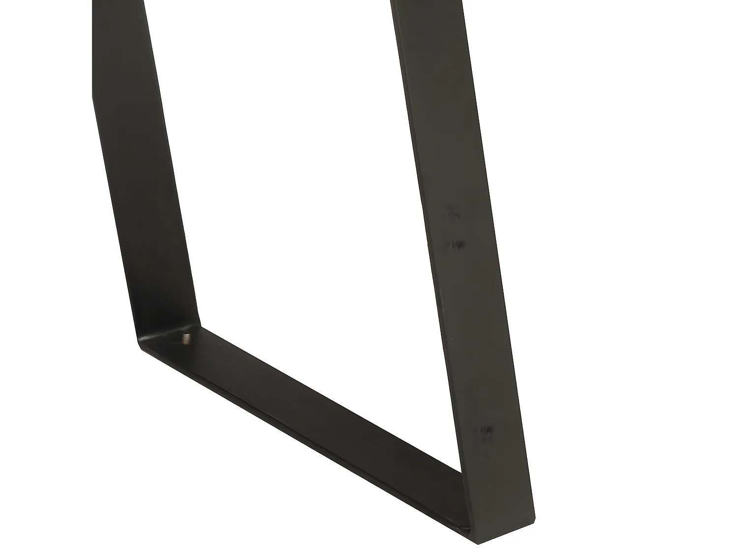 Table console 100x35x76 Bois d'acacia avec bord naturel