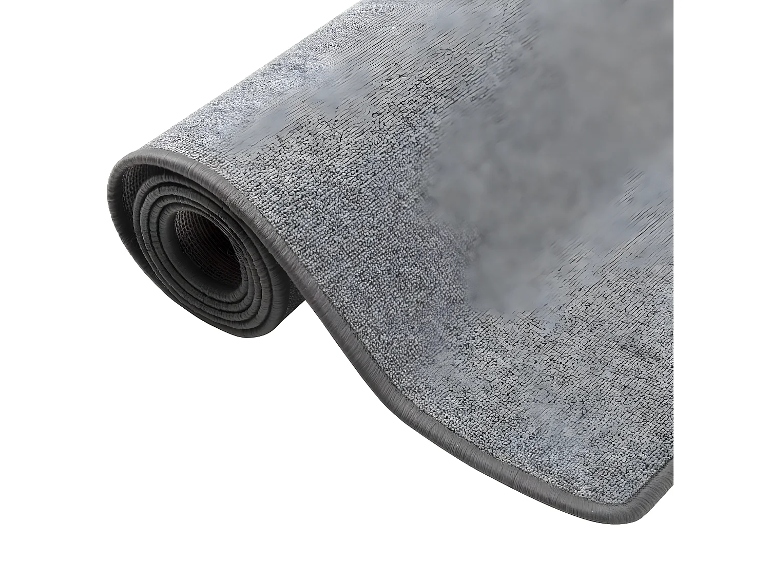 Tapis de couloir Gris foncé 80x200
