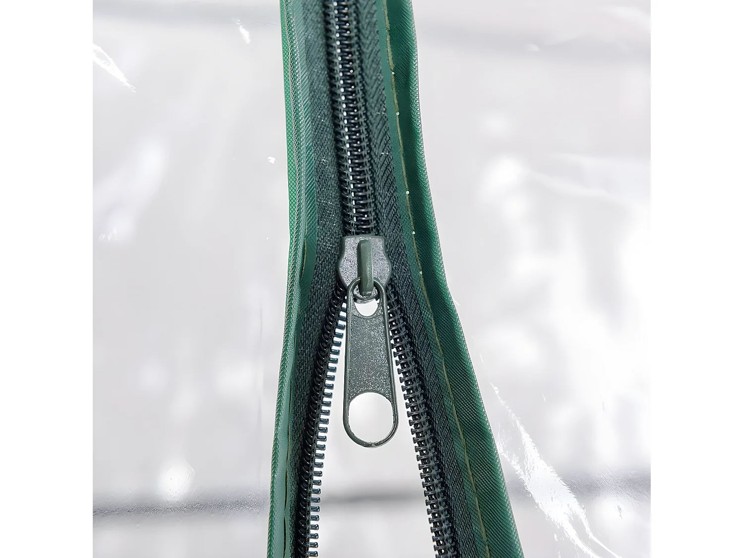 Serre de Jardin avec 4 Étagères, Cadre en Fer, Bâche Résistante et Imperméable, 143 x 73 x 195 cm