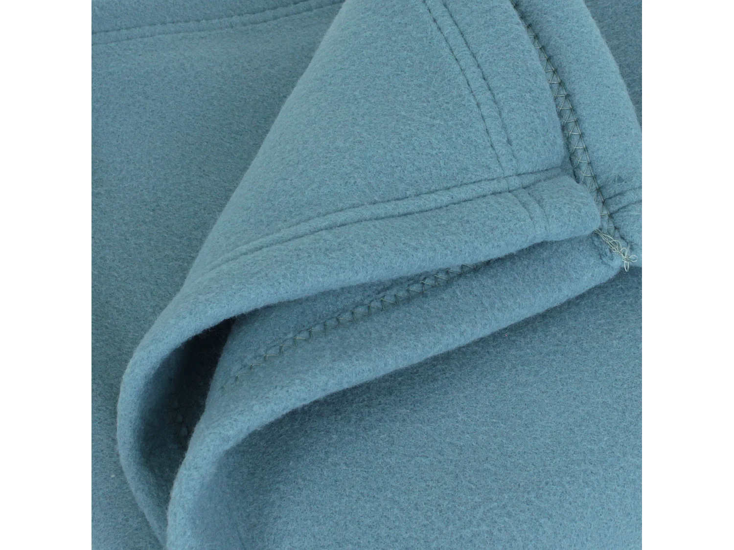 Couverture polaire 240x300 cm 100% Polyester 350 g/m2 TEDDY Bleu Lac