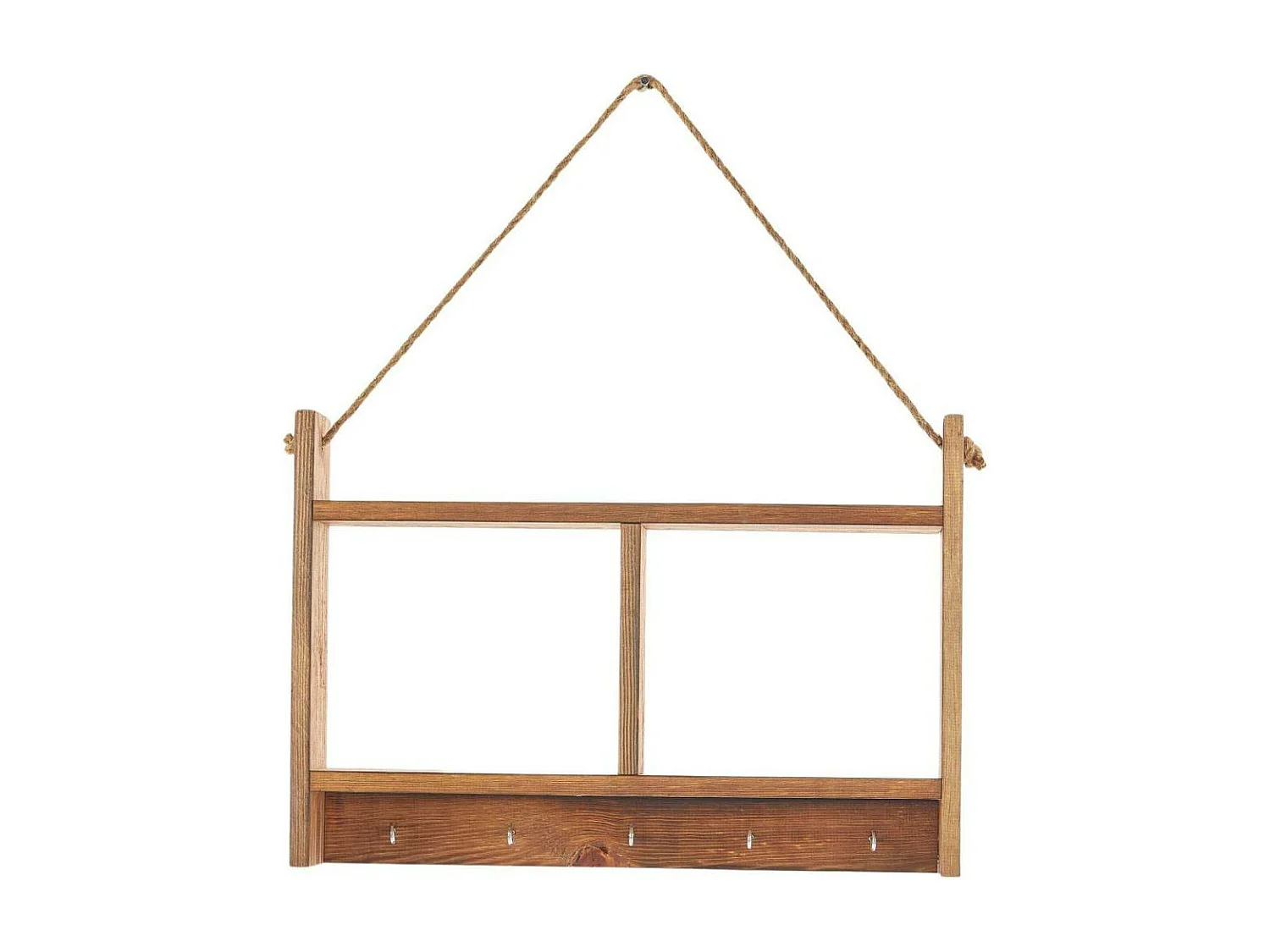 Etagère à suspendre avec 5 crochets