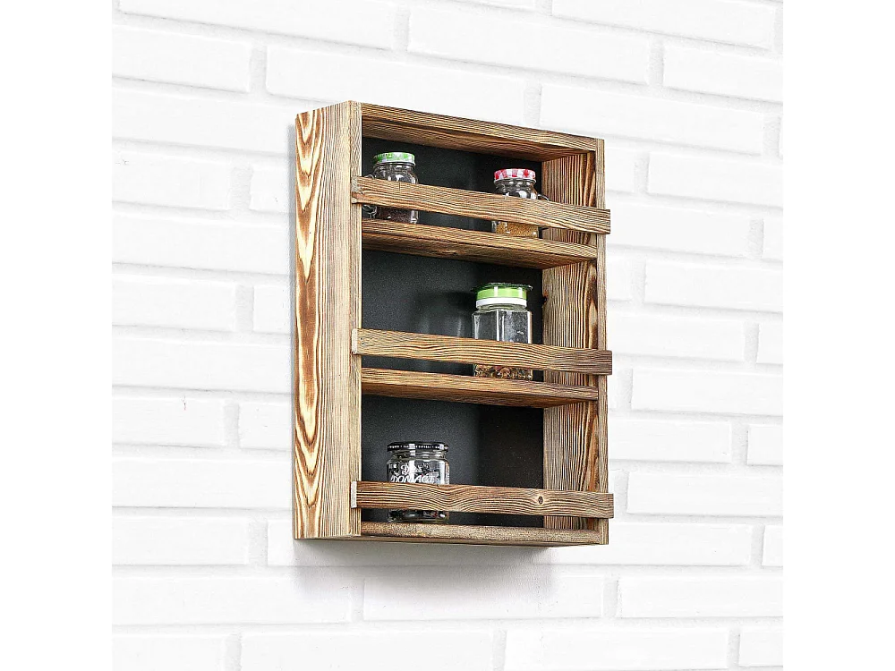 Etagère murale en bois