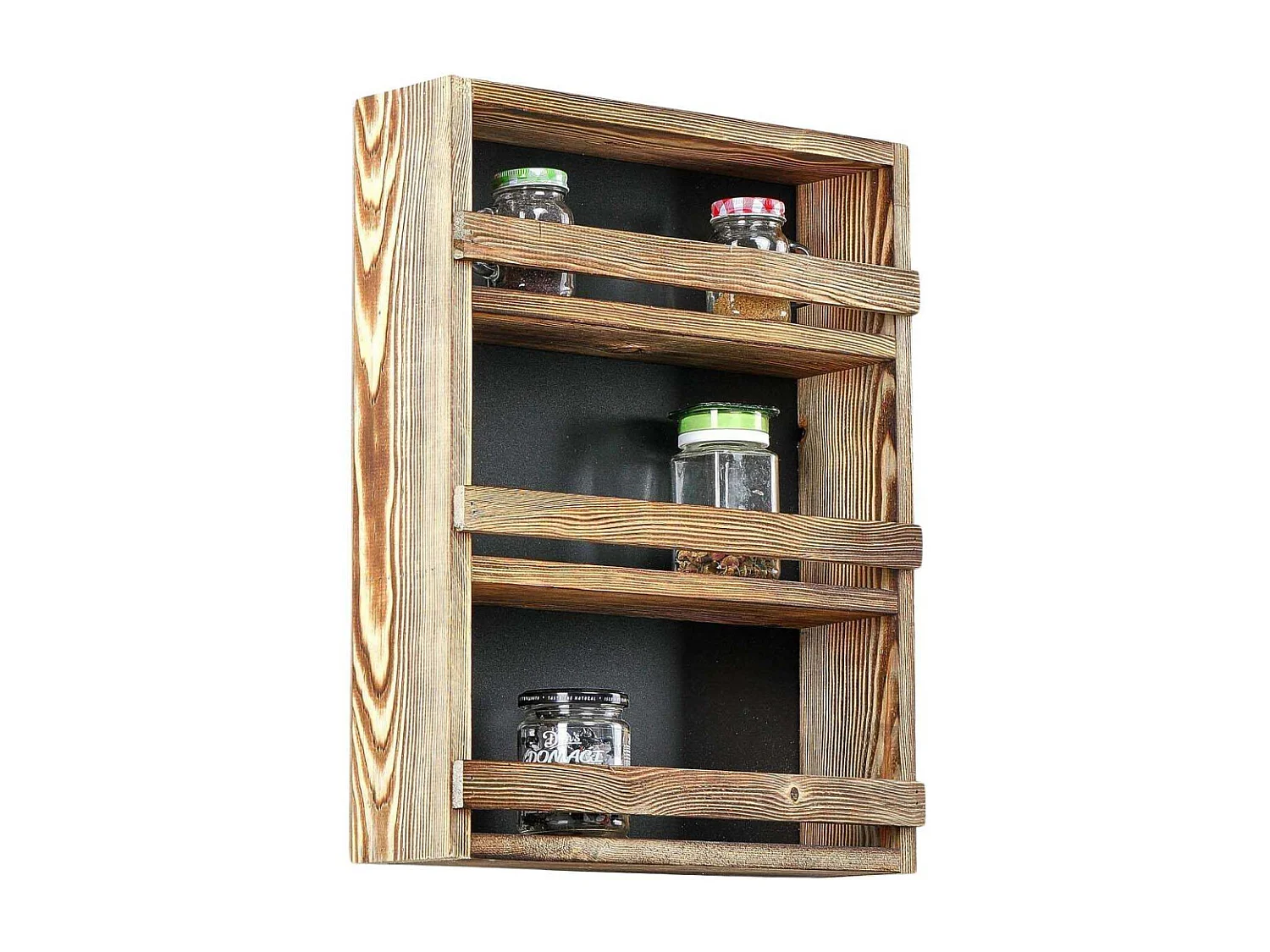 Etagère murale en bois