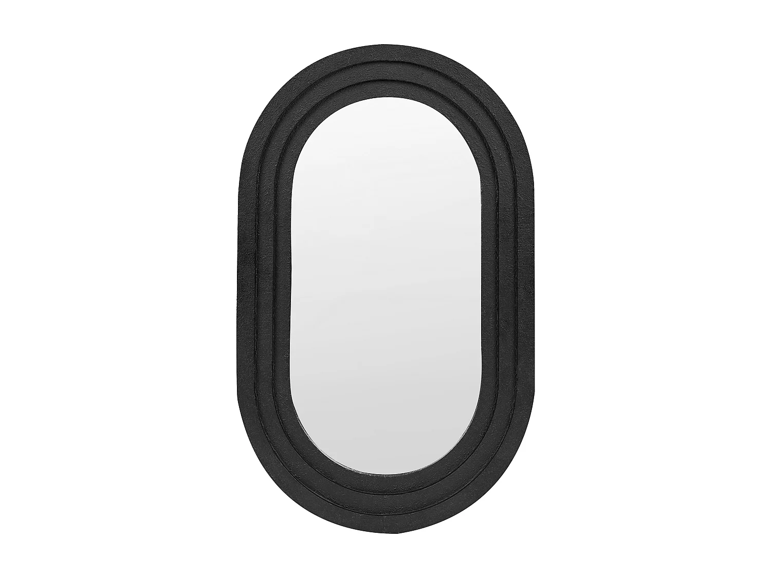 Miroir MASSILLY 43 cm 69 cm Noir