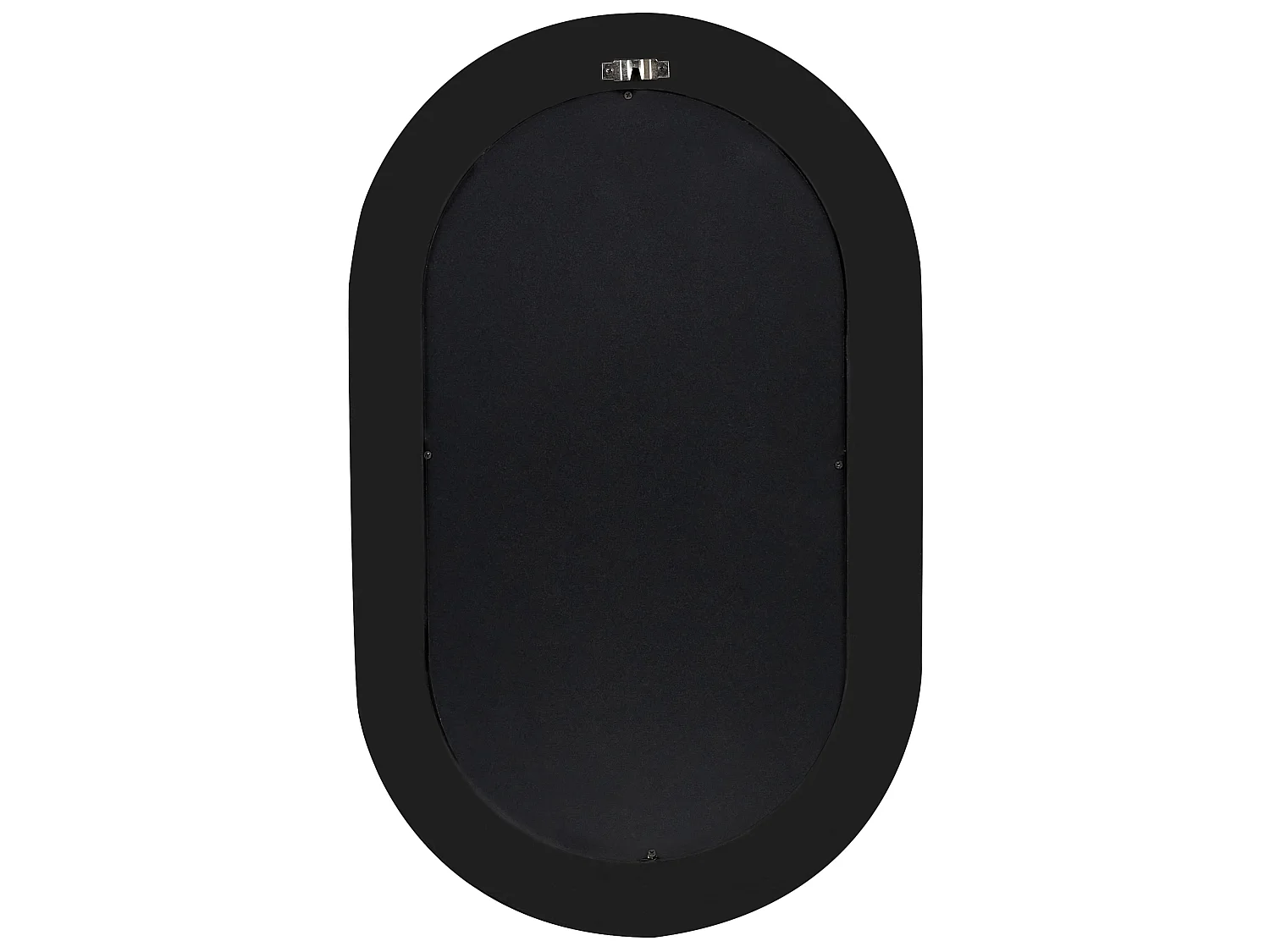 Wandspiegel MASSILLY 43 cm 69 cm Schwarz